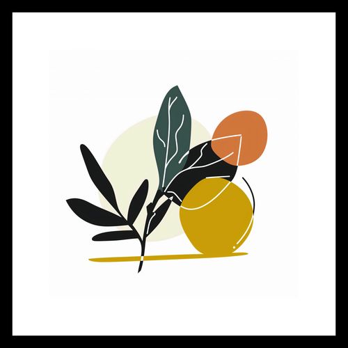 Plakat 30x30cm Elegancka Flora na Arena.pl