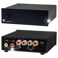 WZMACNIACZ STEREO KOŃCÓWKA MOCY PRO-JECT AMP BOX S3 2x40W CZARNY BLACK