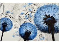 120CM 80CM OBRAZ ŚCIENNY NIEBIESKIE DMUCHAWCE