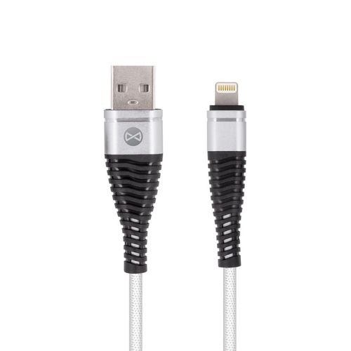 Kabel Forever do iPhone 8-PIN Shark biały 1m 2A na Arena.pl