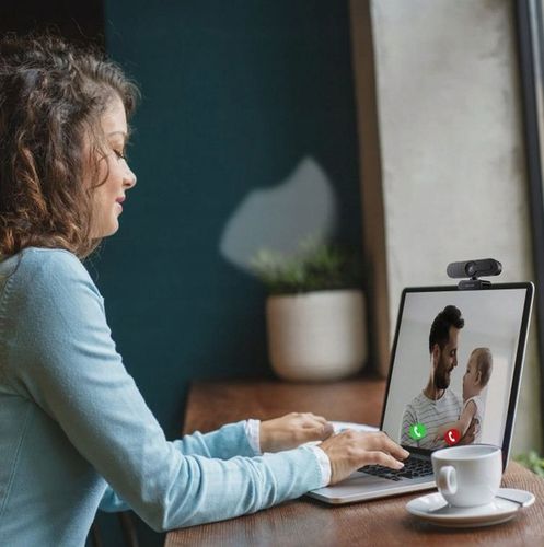 Kamera Jelly Comb FULL HD 1080P internetowa z Mikrofonami Stereo R23-1509 na Arena.pl