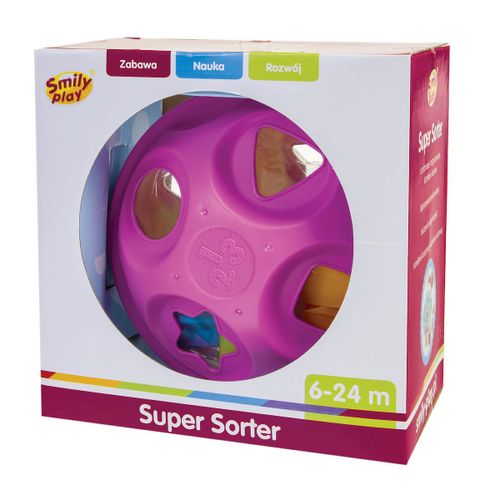 SMILY PLAY Super sorter różowy na Arena.pl