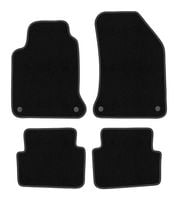 Dywaniki welurowe BASIC czarne Renault Laguna II 2001-2007