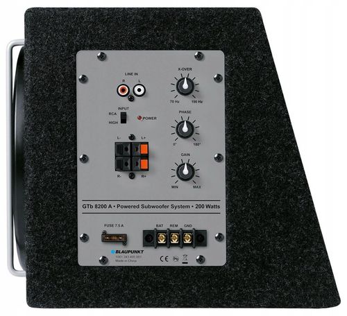 Blaupunkt GTb 8200A samochodowa skrzynia basowa aktywna ze na Arena.pl