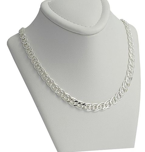 Srebrny Łańcuszek Męski Nonna MONALIZA Pełna Diamentowana 5 mm Srebro 925 na Arena.pl