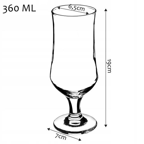 KUFEL SZKLANKA DO PIWA DRINKÓWKA 6SZT 360ML na Arena.pl