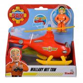 SIMBA Helikopter Strażak Sam Wallby mini