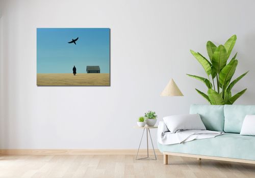 Obraz 90x70cm Samotny i Wolny na Arena.pl