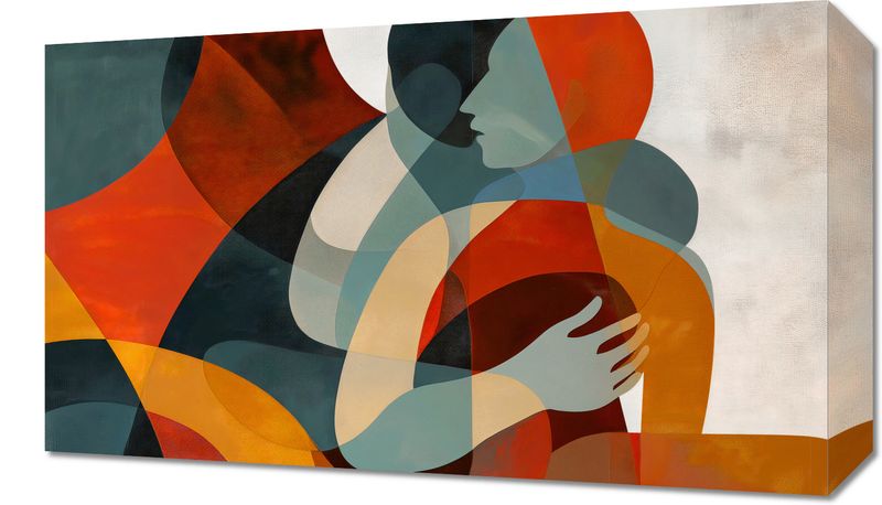 Obraz 50x30cm Objęcia zdjęcie 1