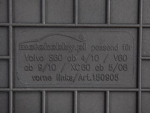 Volvo S60 II (11-18) DYWANIKI GUMOWE DEDYKOWANE na Arena.pl