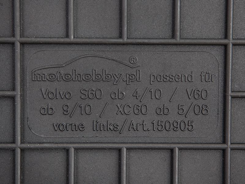 Volvo S60 II (11-18) DYWANIKI GUMOWE DEDYKOWANE zdjęcie 2
