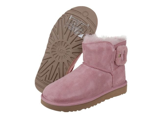 ugg mini bailey fluff buckle