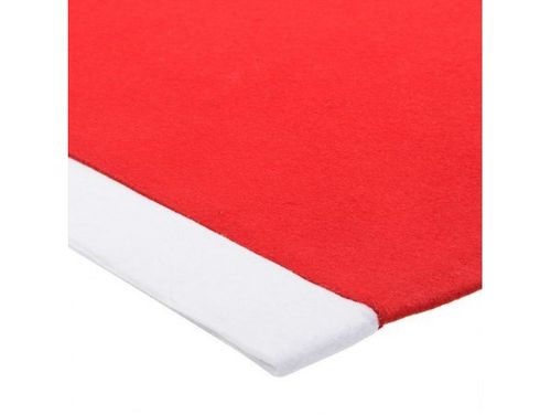 Zestaw do dekoracji stołu święta 4x pokrowiec czapka mikołaj + bieżnik na Arena.pl