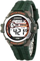 Xonix Sportowy zegarek elektroniczny, model męski, wielofunkcyjny, timer, alarm, podświetlenie, WR 100M