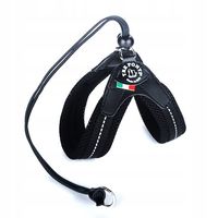 SZELKI dużego kota 43-53cm powyżej 6kg TRE PONTI czarne MIĘKKIE oddychające