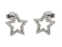 RODOWANE KOLCZYKI CELEBRYTKI GWIAZDKI CYRKONIE