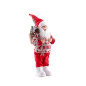 Figurka Świętego Mikołaja 60cm czerwony + biały