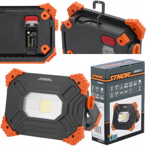 REFLEKTOR PRZENOŚNY 20W COB 2000LM STHOR na Arena.pl