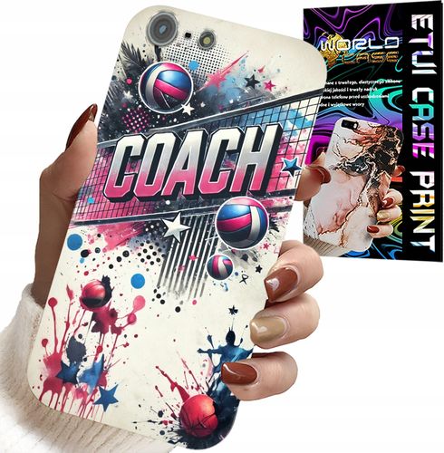 ETUI DO IPHONE 5 / 5S / 5C - SIATKÓWKA COACH SIATKA OBUDOWA, PLECKI na Arena.pl