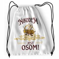 Plecak Dla Nikodema Sportowy Szkolny Worek Torba Z Nadrukiem Ze Zdjęciem