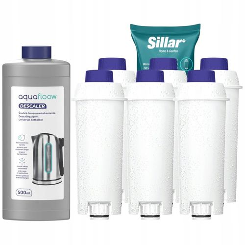 6x filtr do ekspresu Delonghi zamiennik + odkamieniacz do ekspresu na Arena.pl