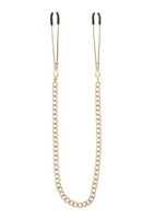 tweezers with chain gold