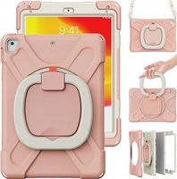 Etui do iPad Air 2/Air/Pro 9.7" Pancerne z Obrotową Podstawką Różowe