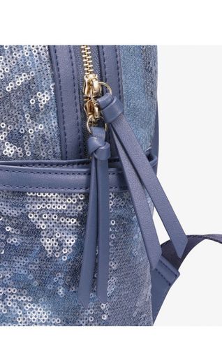 Błyszczący niebieski plecak na Arena.pl