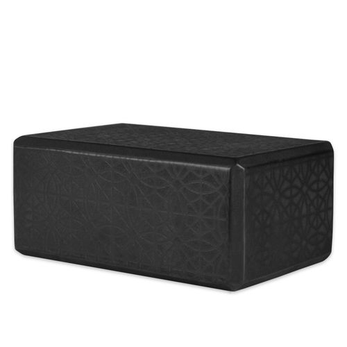 Kostka do jogi Embossed Black 63438 Gaiam na Arena.pl