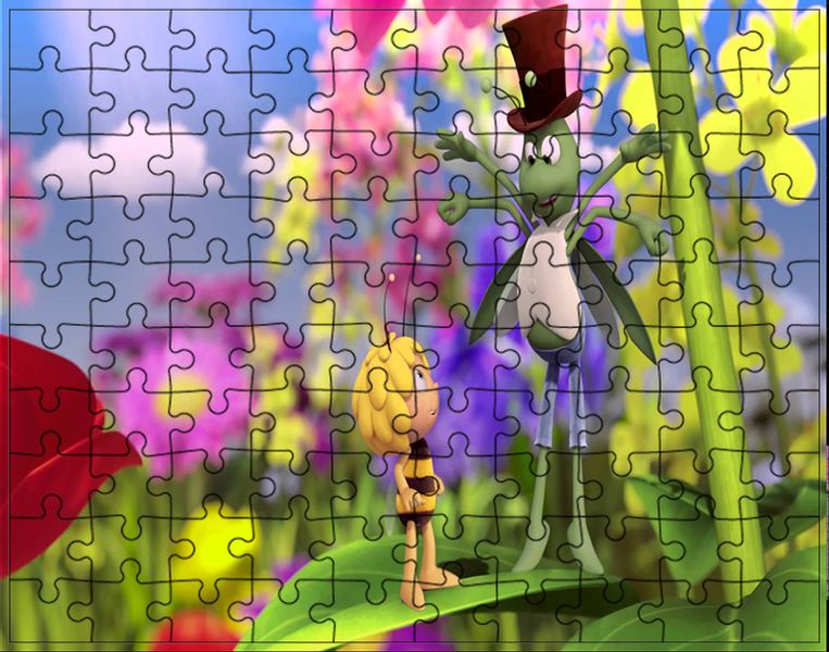 Puzzle Pszczółka Maja zdjęcie 1