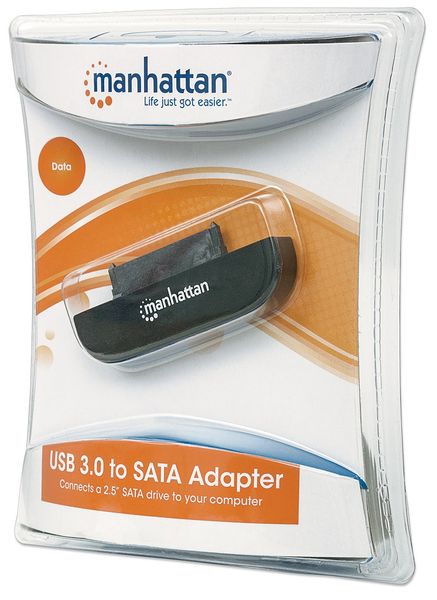 KONWERTER ADAPTER MANHATTAN SUPERSPEED USB 3.0 NA SATA 2.5 CALA zdjęcie 6