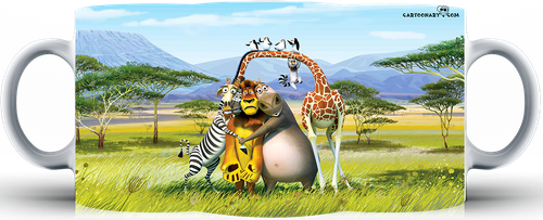 Kubek ceramiczny Pingwiny z Madagaskaru na Arena.pl