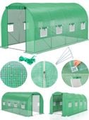 Tunel Foliowy 10m2 Ogrodowy Szklarnia Folia Na Warzywa Owoce 2,5x4x2m