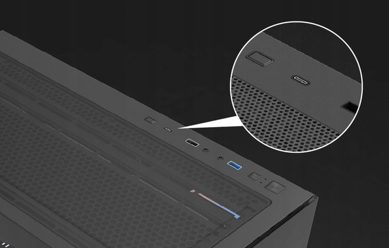 Obudowa Darkflash DS900 ARGB Czarny zdjęcie 3