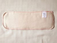 Wkład krótki, flanela, 5 warstw, 12x34 cm, Dziobak