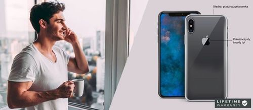 PURO Etui Clear Cover do iPhone Xs Max na Arena.pl