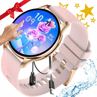 SMARTWATCH ZEGAREK DAMSKI ELEGANCKI POWIADOMIENIA MENU PL AMOLED Sportowy