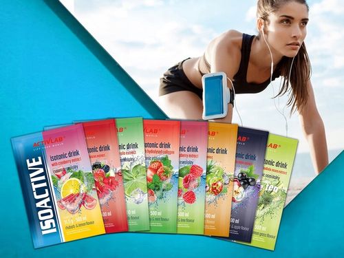 ACTIVLAB ISOACTIVE ISOTONIC x18 MIX SMAKÓW NAPÓJ IZOTONICZNY IZOTONIK na Arena.pl