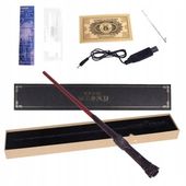 STRZELAJĄCA RÓŻDŻKA HARRY POTTER OGIEŃ MAGICZNY PAPIER