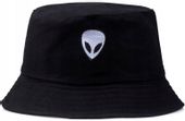 Czapka ufo BUCKET HAT kapelusz RYBACKI ALIEN  KR10_Czarny