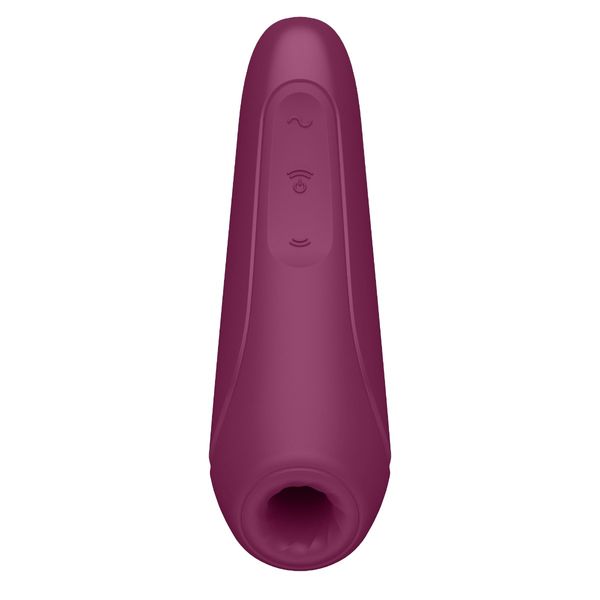 Satisfyer Curvy 1+ Rose Red Incl. Bluetooth And App zdjęcie 4