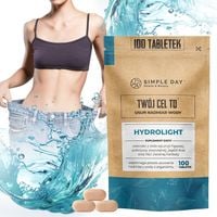 HYDROLIGHT ODCHUDZANIE REDUKCJA METABOLIZM NA CELLULIT NADMIAR WODY 100 TAB