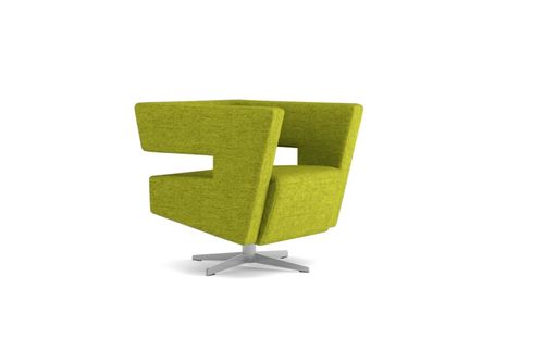Fotel obrotowy Loop zielony jasny na Arena.pl
