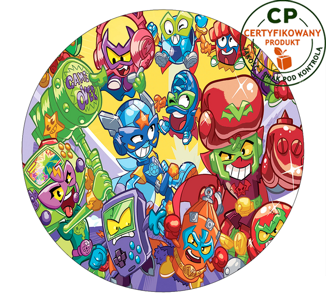 Opłatek na tort Super Things zdjęcie 1