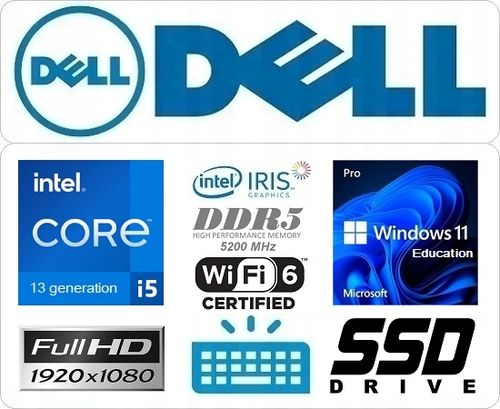 Laptop dla nauczyciela DELL Latitude 3550 15,6" i5 16GB SSD512 W11Pro Edu na Arena.pl