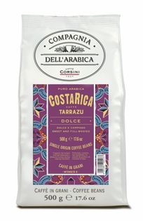 CORSINI Kawa Costa Rica, 100% Arabika słodki smak o niskiej kwasowości 500 g