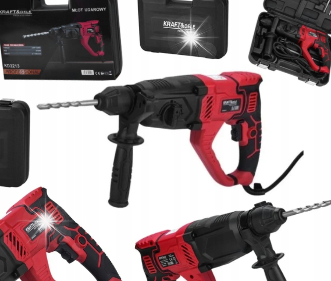 MŁOT UDAROWY 2700W SDS-PLUS MOCNY zdjęcie 1