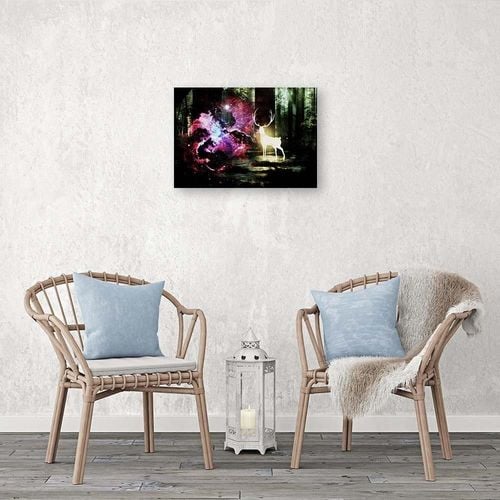 Deco Panel, Świetlisty jeleń 60x40 na Arena.pl