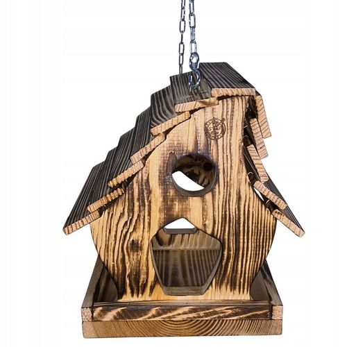 Karmnik Dla Ptaków Opalany Solidny Na Łańcuchu + 200g karmy na Arena.pl