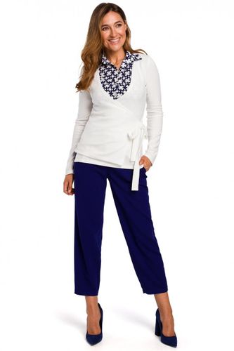 Sweter Kardigan Model S173 Ecru - Style  S na Arena.pl